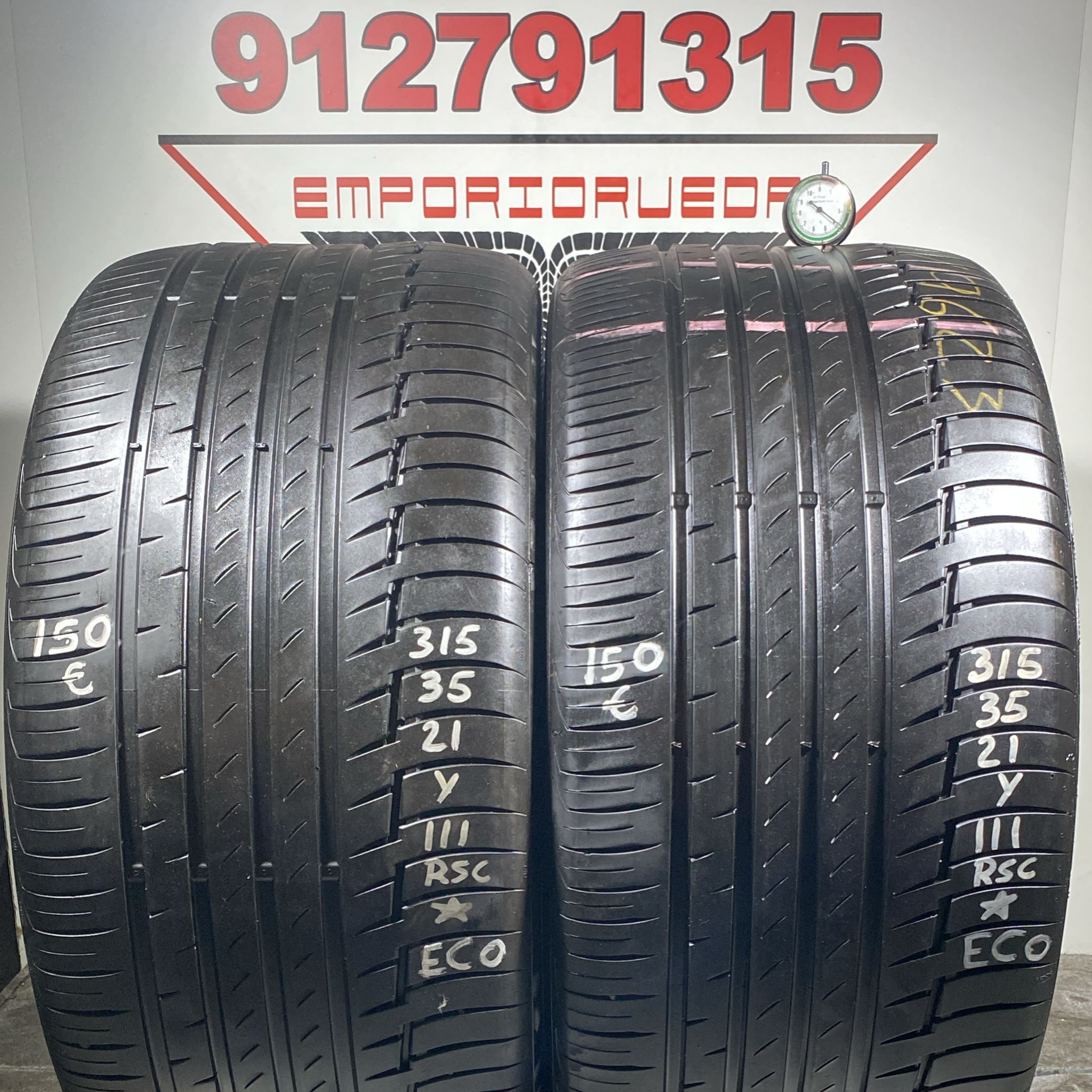 CONTINENTAL PREMIUMCONTACT6 USADO ECONOMICO RSC 315/35 R21 111 Y